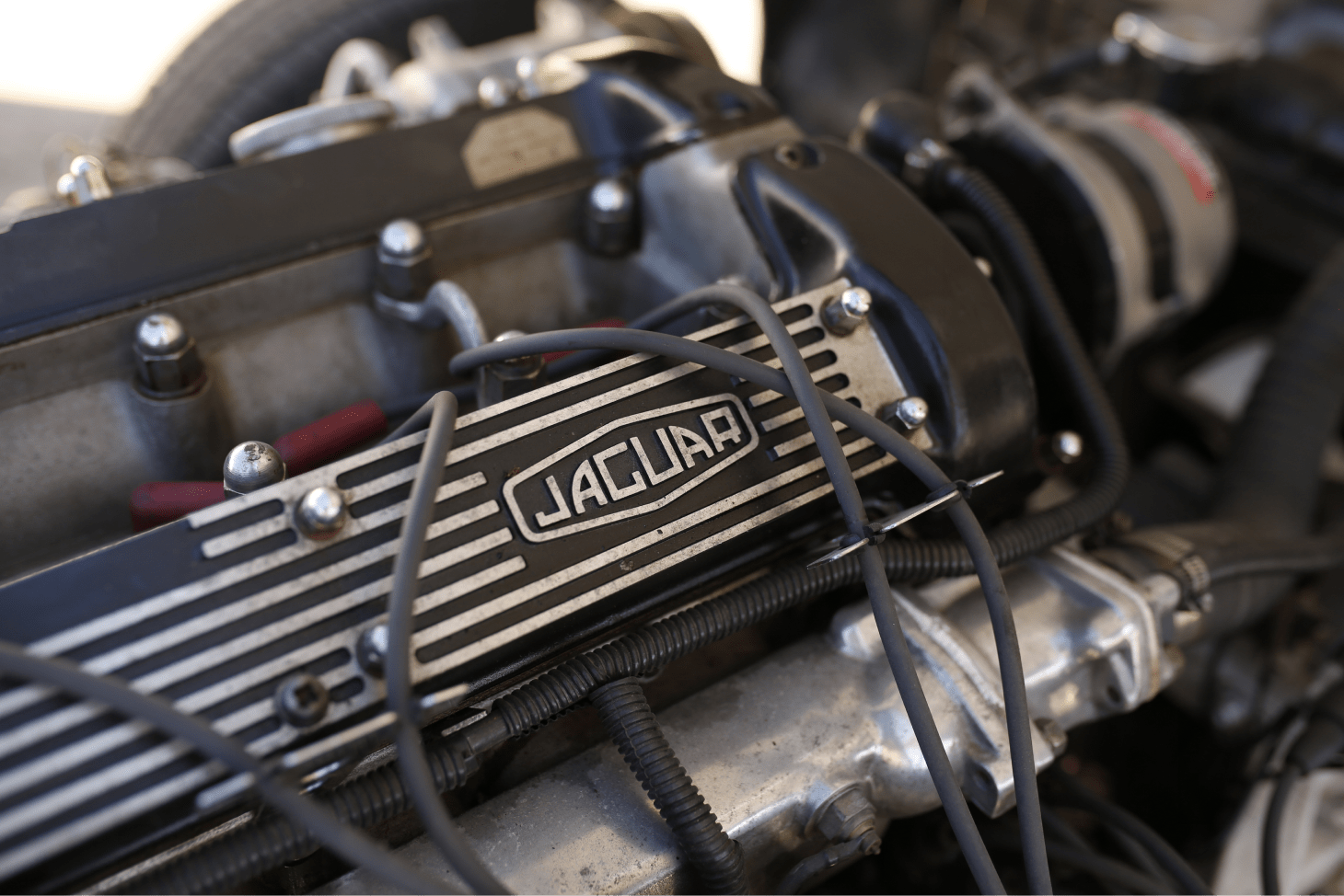 Under the hood of a Jaguar